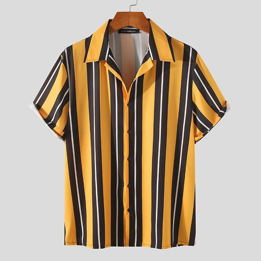 Soft Shirt Mens Sommer Streetwear