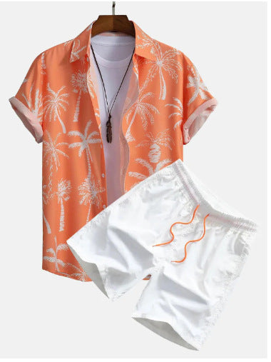 Herren Casual Hawaii Suit