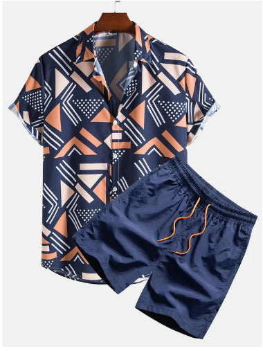 Herren Casual Hawaii Suit